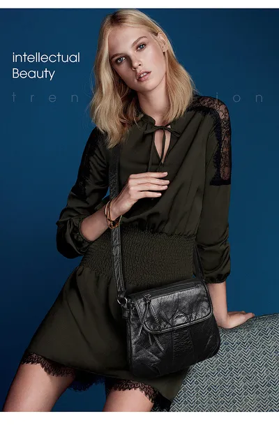 REPRCLA Brand Designer Women Messenger Bags Crossbody Soft PU Leather Shoulder Bag High Quality Fashion Women Bags Handbags