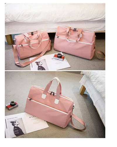 Hand-held large-capacity men's and women's body bags