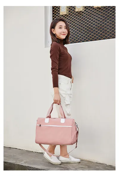 Hand-held large-capacity men's and women's body bags