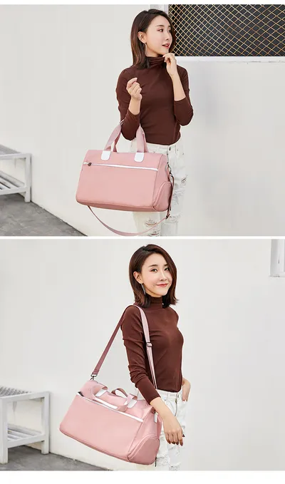 Hand-held large-capacity men's and women's body bags