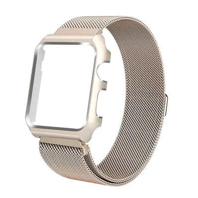 Metal mesh magnetic watch strap