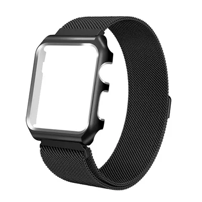 Metal mesh magnetic watch strap
