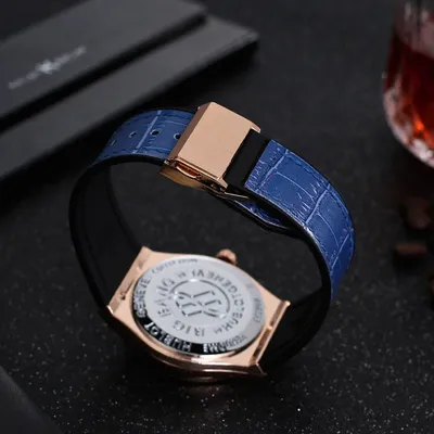 New Swiss sports watch men's fashion ghost head silicone belt men's watch