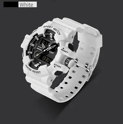 Waterproof men's electronic watch