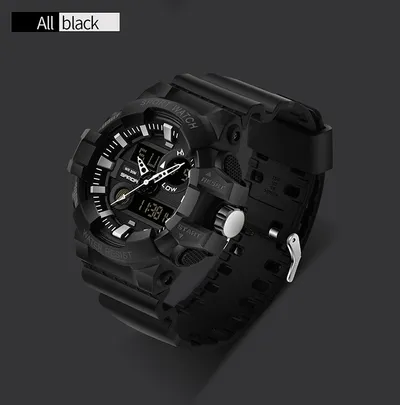 Waterproof men's electronic watch