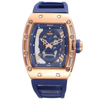 Waterproof sports quartz watch