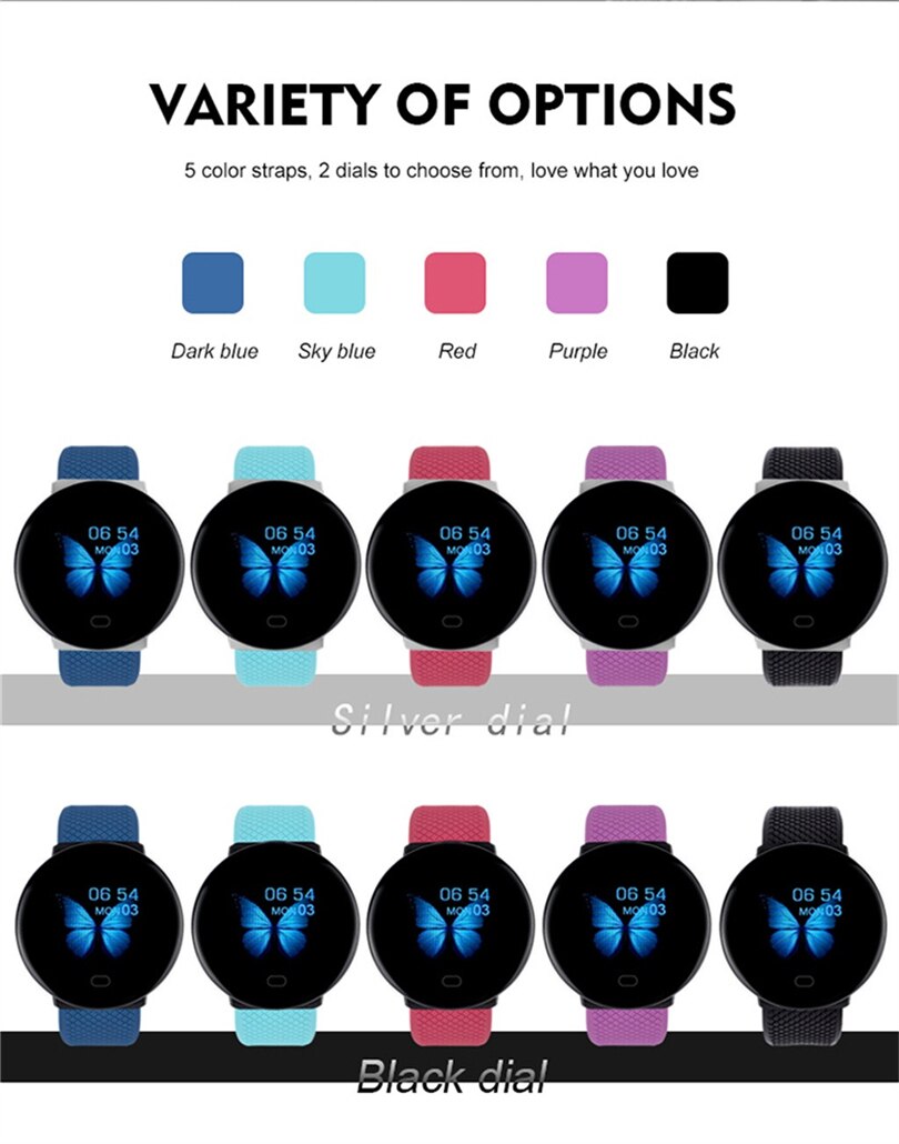 D19 color screen smart bracelet