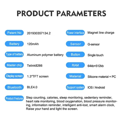 D19 color screen smart bracelet