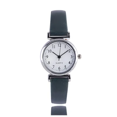 Fine-belt small dial digital watch