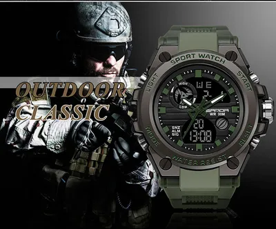 Outdoor sports electronic watch