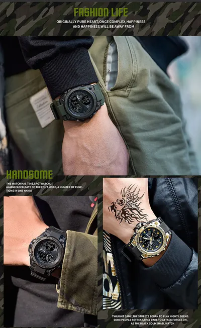 Outdoor sports electronic watch