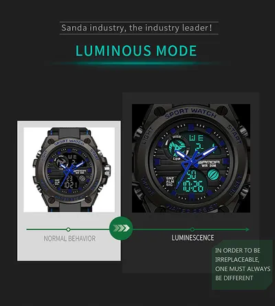 Outdoor sports electronic watch