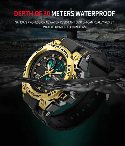 Outdoor sports electronic watch