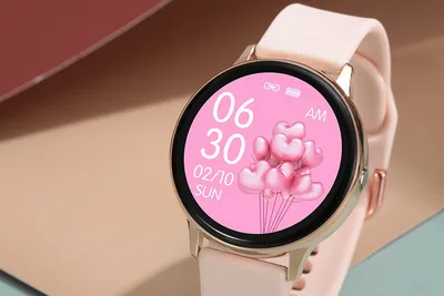 Smart watch 1.2 inch true round screen touch monitoring