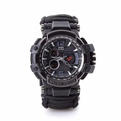 Outdoor survival waterproof multi-function watch
