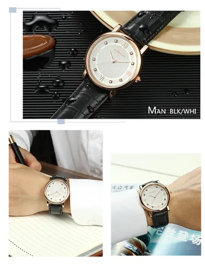 Watch strap casual waterproof quartz watch
