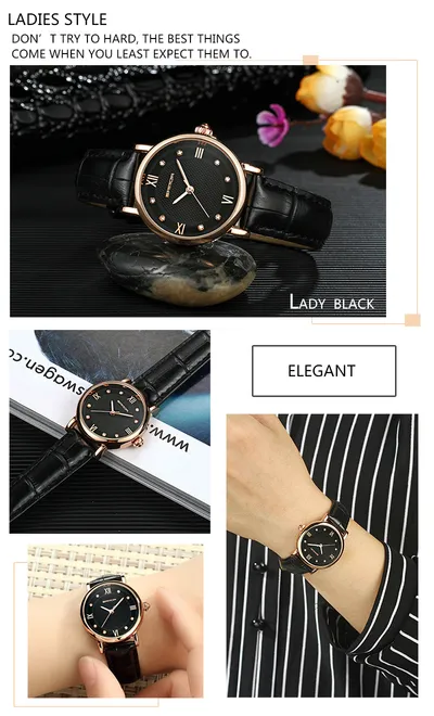 Watch strap casual waterproof quartz watch