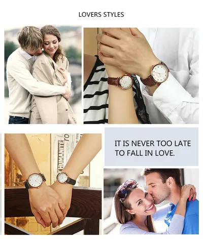 Watch strap casual waterproof quartz watch