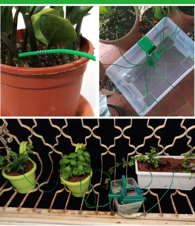 Automatic Micro Home Drip Irrigation Watering Kits System Sprinkler with Smart Controller for Garden