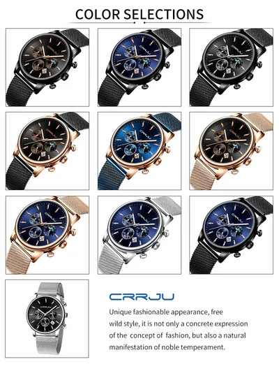Casual personality watch fashion popular men's watch