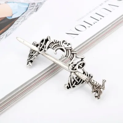 Viking Dragon Hair Clip