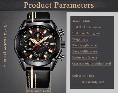 Men's Multifunction Night Light Watch
