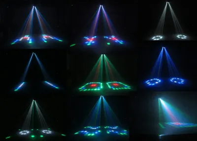 LED Lantern Double-headed Dynamic Airship Laser Light