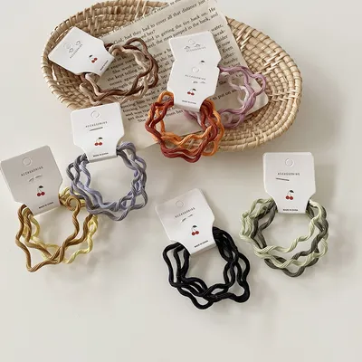 Candy gradients wave base hair band headdress