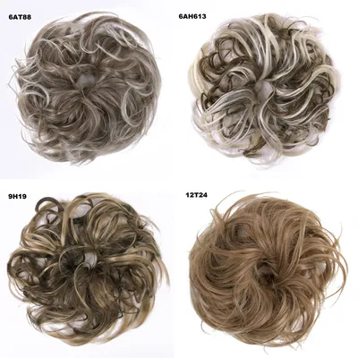 Wig hair ring chicken tail