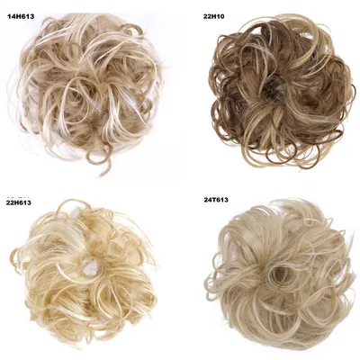 Wig hair ring chicken tail