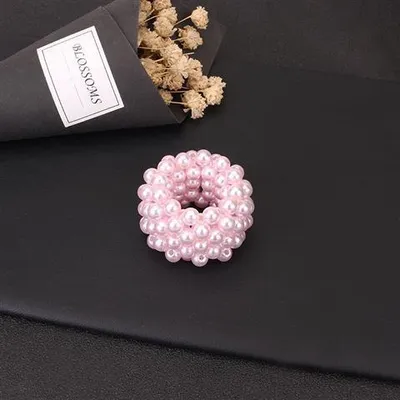 Fashion handmade beaded hair rope