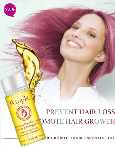 Fast Powerful Hair Growth Products Essential Oil Liquid Treatment Preventing Hair Loss Hair Care 20ml