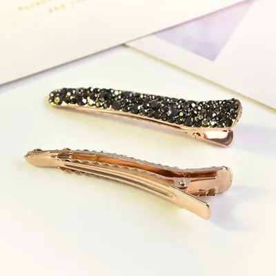 Diamond Pearl Hair Clip