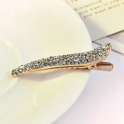 Diamond Pearl Hair Clip