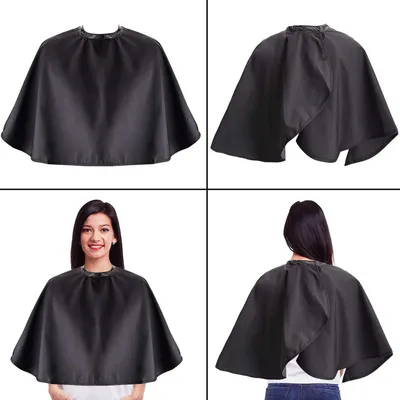 Shoulder Hair Dyeing Black Shawl Hair Salon Barber Shop Oiling Tools
