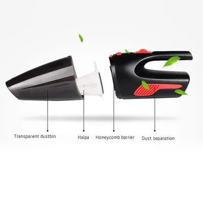 Handheld High-Power Vacuum Cleaner For Small Cars