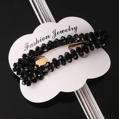 Color crystal hair accessories