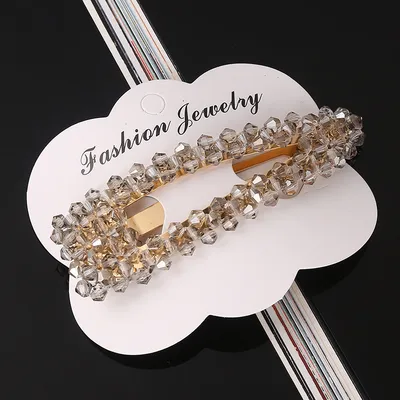 Color crystal hair accessories