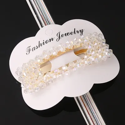 Color crystal hair accessories