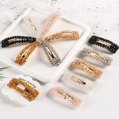 Color crystal hair accessories