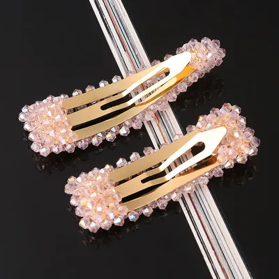 Color crystal hair accessories