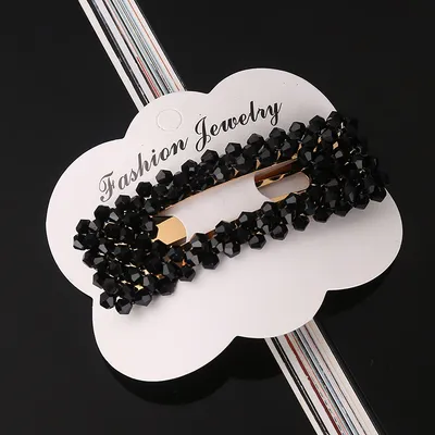 Color crystal hair accessories