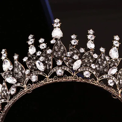 European Retro Birthday Crown Hair Accessories