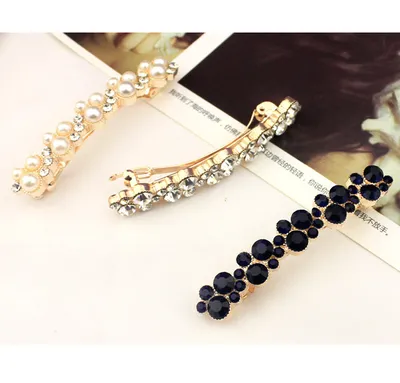 Korean style side clip top clip spring word hair clip