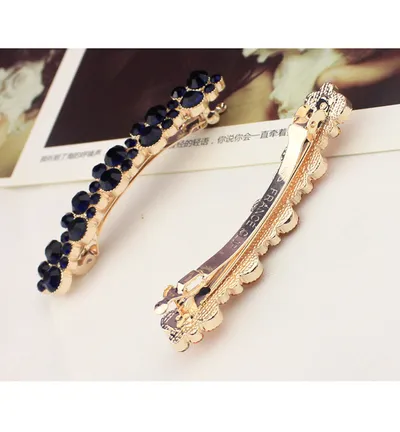 Korean style side clip top clip spring word hair clip