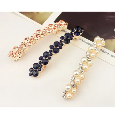 Korean style side clip top clip spring word hair clip