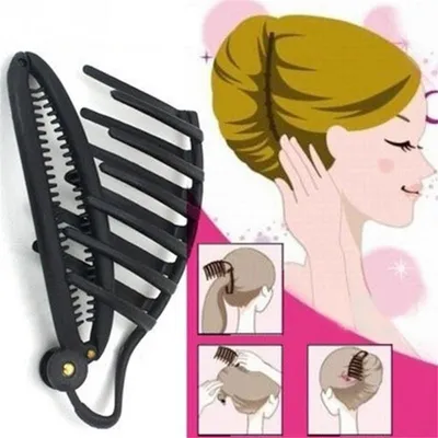 Fashionable Fixed Accessories Solid Color Hair Clip