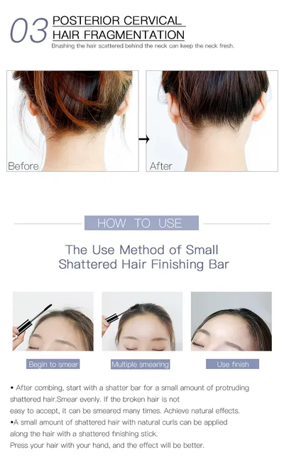 Broken hair artifact liquid anti-hair styling liquid