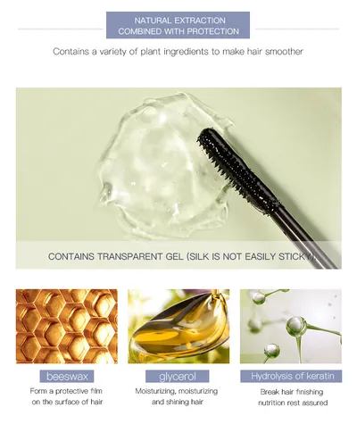 Broken hair artifact liquid anti-hair styling liquid