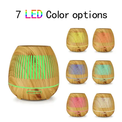 Colorful lights hollow aromatherapy machine